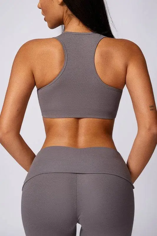 Beautiful back running tight yoga sport bras - Image 8