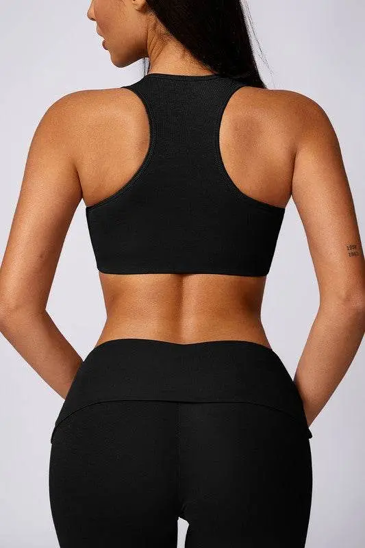 Beautiful back running tight yoga sport bras - Image 9