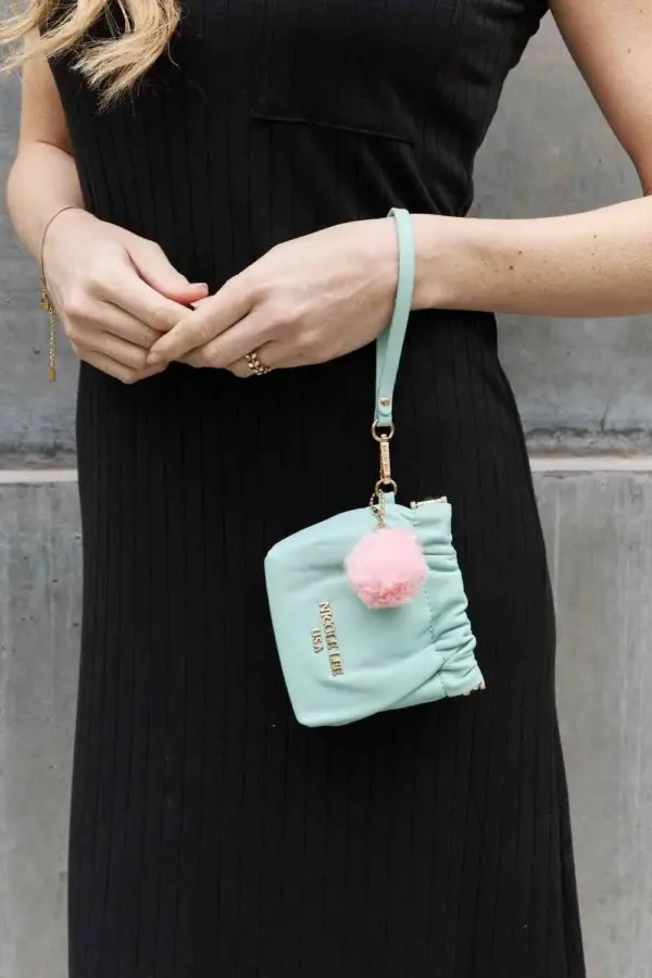 Nicole Lee USA Faux Leather Pouch - Image 4