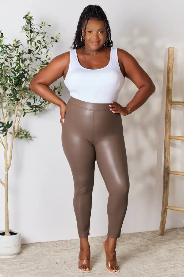 e.Luna Full Size High Waist Skinny Pants - Image 8
