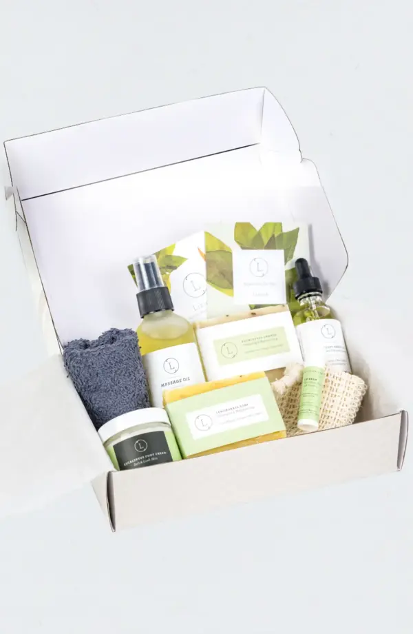 Father's Day Gift -Fresh earthy Natural skincare set, Eucalyptus Men Grooming kit - Image 2