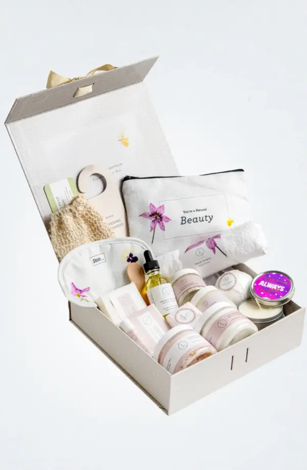 A Special Day Gift, Birthday Gift Basket, Lavender Natural Bath & Body - Image 2