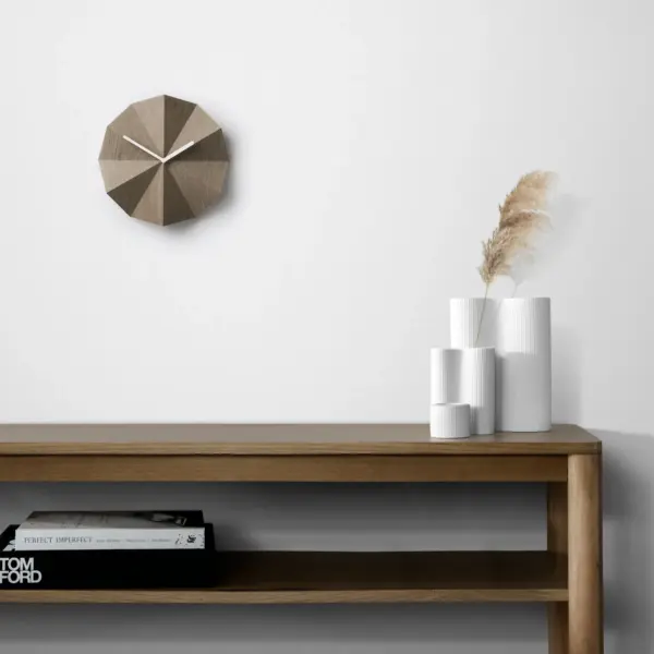 Delta Clock Smoked Oak - Image 3