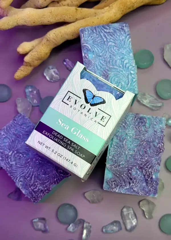 Specialty Soap - Sea GLass Salt Bar - Image 2