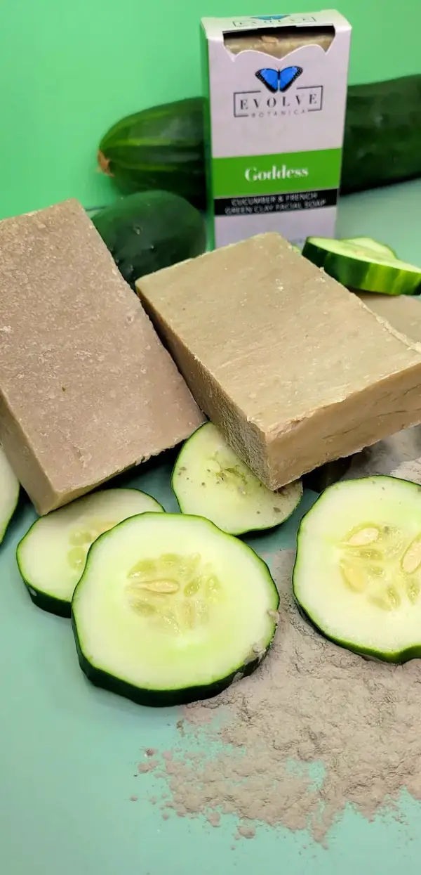 Standard Soap - Goddess Cucumber & French Green Clay (Facial Soap) - Image 4