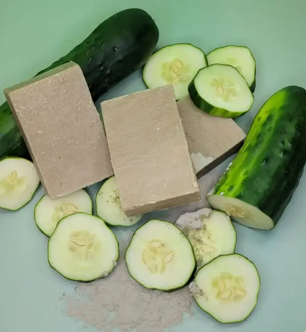 Standard Soap - Goddess Cucumber & French Green Clay (Facial Soap) - Image 5