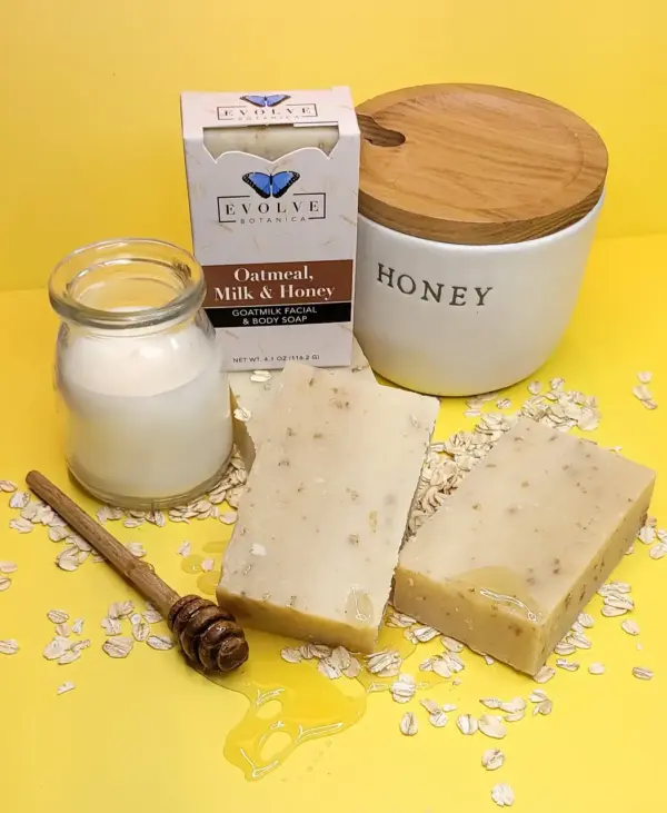 Standard Soap - Oatmeal Milk & Honey (Goatmilk Facial & Body Soap) - Image 2