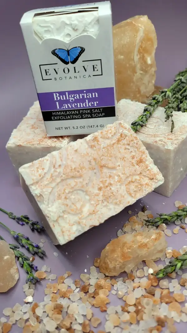 Specialty Soap - Bulgarian Lavender Salt Bar - Image 5