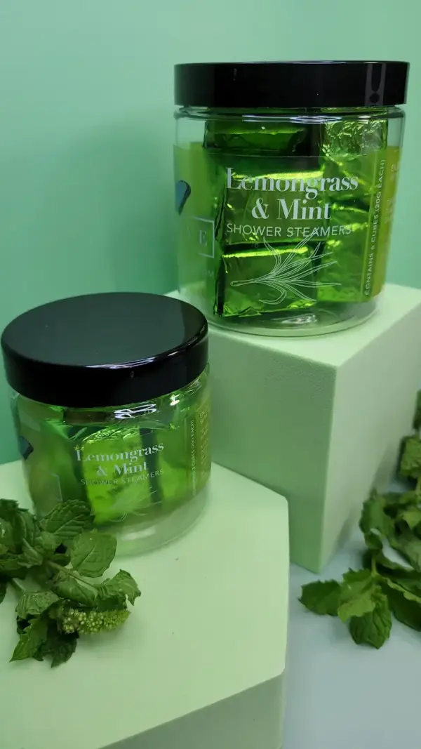 Shower Steamers - Lemongrass Mint - Image 3