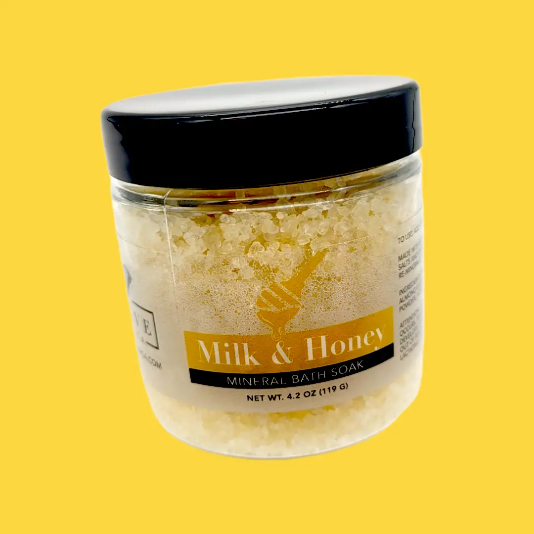 Mineral Soak - Milk & Honey (Bath Salt) Mini - Image 3