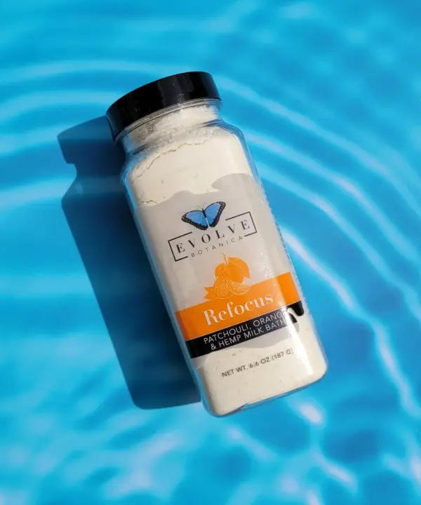 Milk Bath - Refocus (Patchouli, Orange, & Hempseed Oil) - Image 3