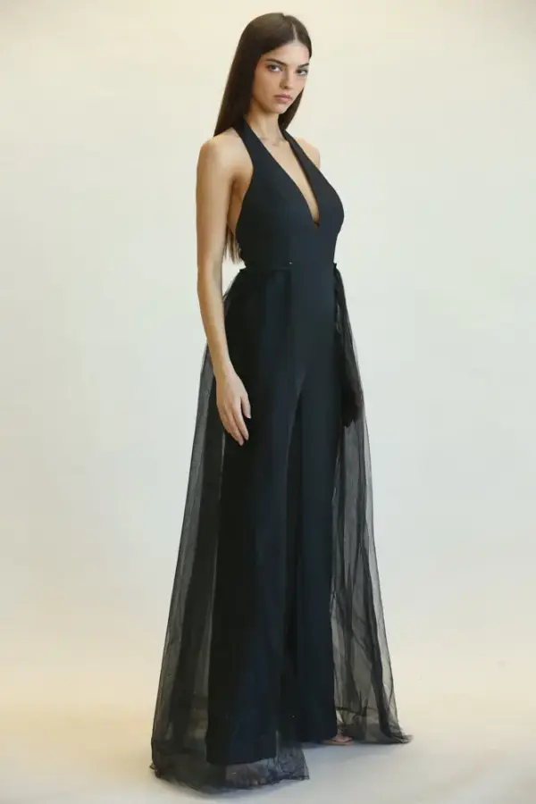Jarka - Halter Neckline Jumpsuit/Dress - Image 2
