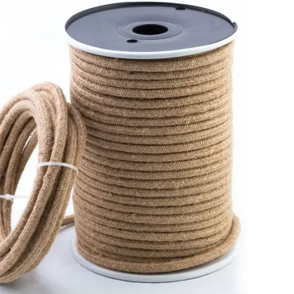 Hemp Rope 2 Core Round Electric Cable ~1212 - Image 3
