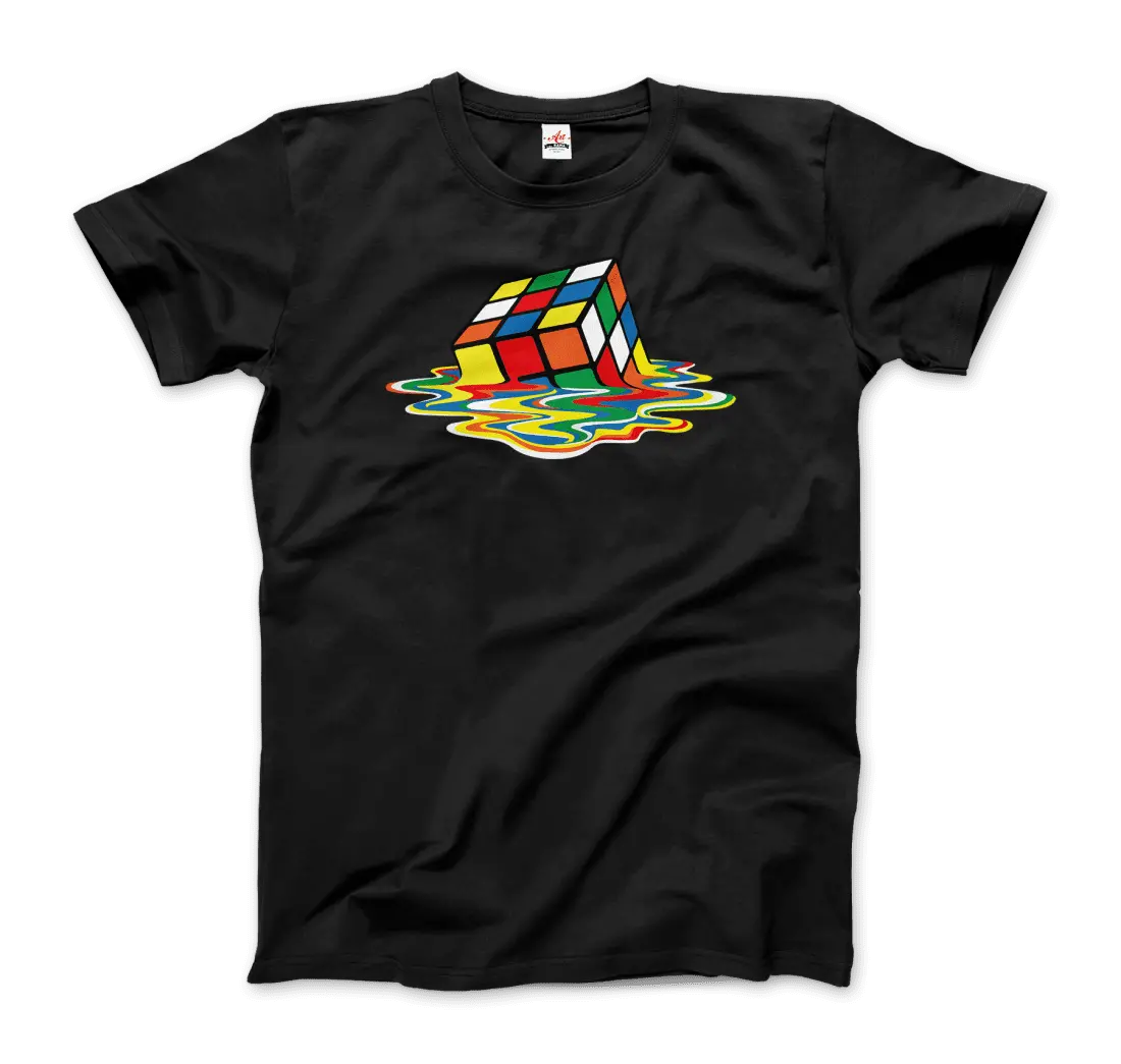 Rubick's Cube Melting, Sheldon Cooper's T-Shirt
