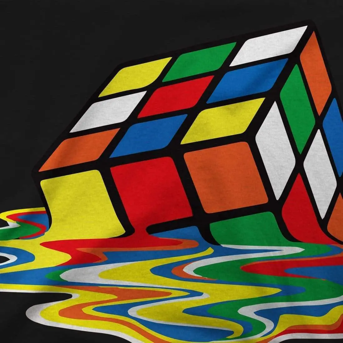 Rubick's Cube Melting, Sheldon Cooper's T-Shirt - Image 3