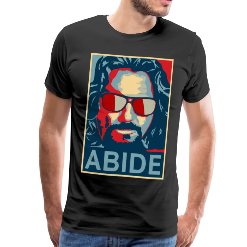 Big Lebowski Abide, Hope Style T-Shirt - Image 2