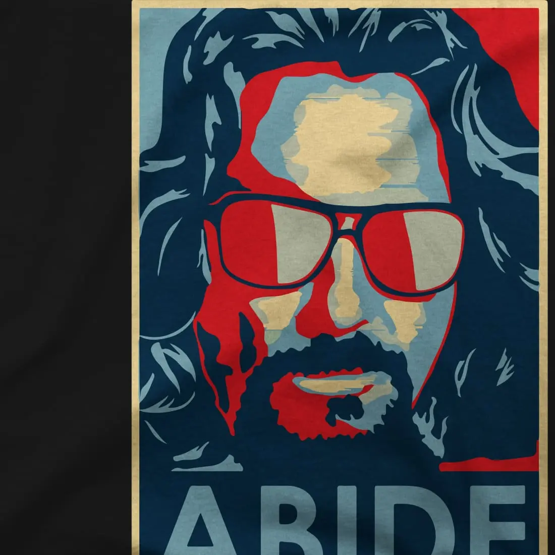 Big Lebowski Abide, Hope Style T-Shirt - Image 3