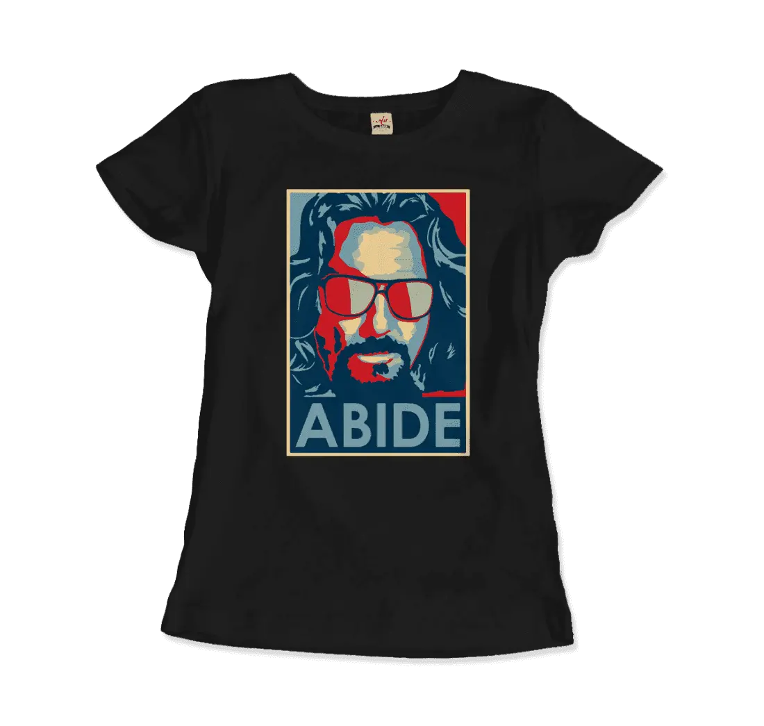 Big Lebowski Abide, Hope Style T-Shirt - Image 4