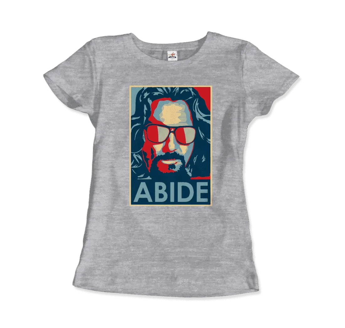 Big Lebowski Abide, Hope Style T-Shirt - Image 8