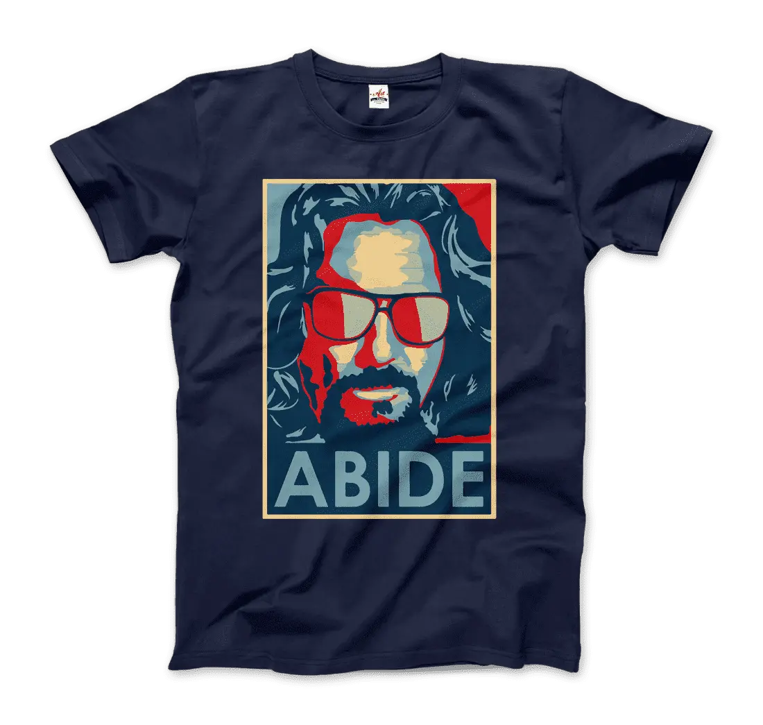 Big Lebowski Abide, Hope Style T-Shirt - Image 9