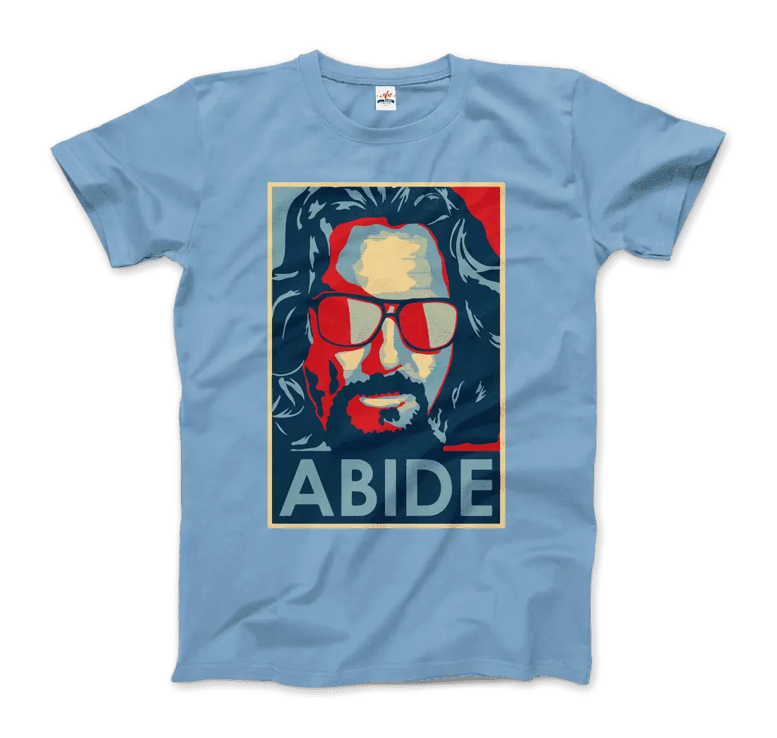 Big Lebowski Abide, Hope Style T-Shirt - Image 13