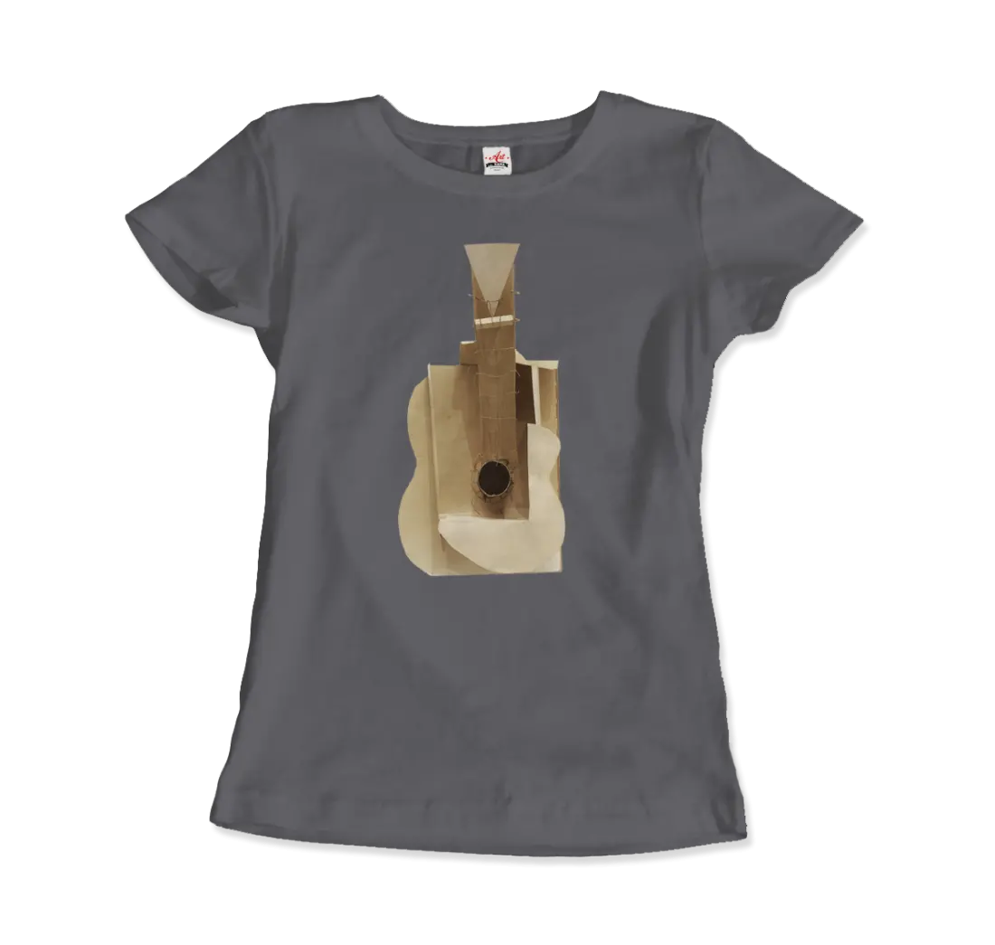 Pablo Picasso Guitar Sculpture 1912 Artwork T-Shirt - Image 11