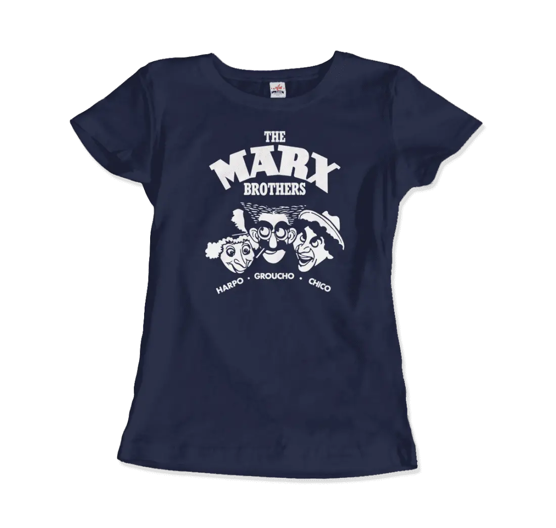 The Marx Brothers, Harpo, Groucho and Chico T-Shirt - Image 3