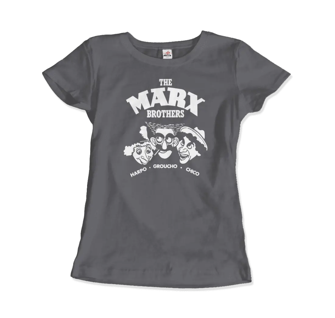 The Marx Brothers, Harpo, Groucho and Chico T-Shirt - Image 5