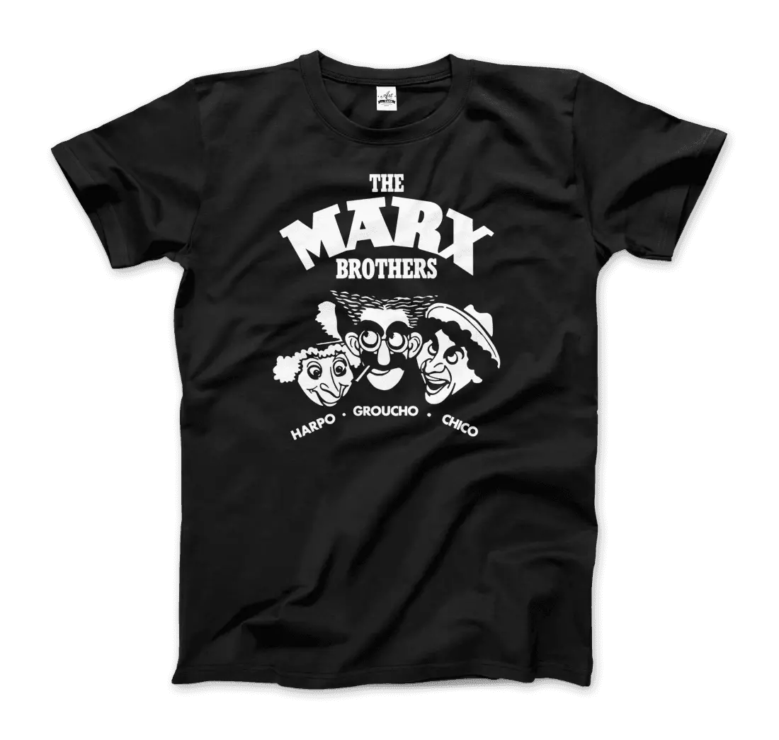 The Marx Brothers, Harpo, Groucho and Chico T-Shirt - Image 6