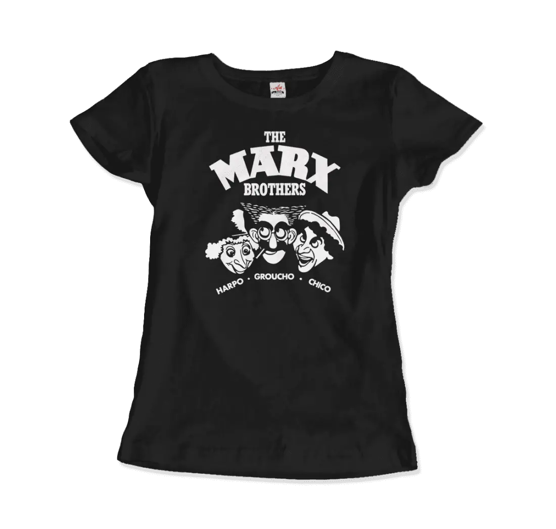 The Marx Brothers, Harpo, Groucho and Chico T-Shirt - Image 7