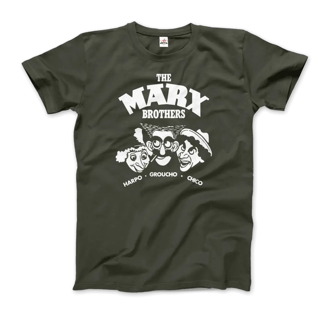 The Marx Brothers, Harpo, Groucho and Chico T-Shirt - Image 10